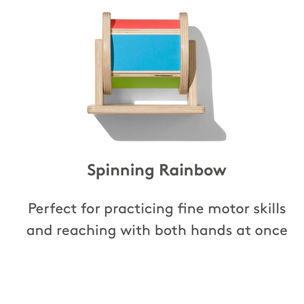 Lovevery spinning rainbow